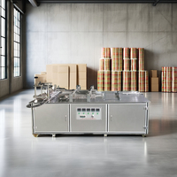 Machine d'emballage en cellophane semi-automatique à moteur mécanique à bas prix pour boîtes de parfum et emballages alimentaires, haute productivité