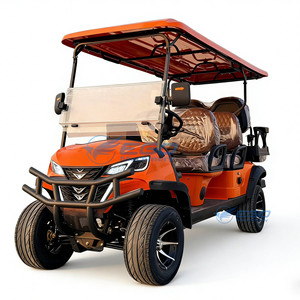 Carrito de Golf Eléctrico de 48V con Motor AC, 2/4 Asientos, Batería de Litio, Todoterreno, Económico, Venta Directa de Fábrica - Product Image 3
