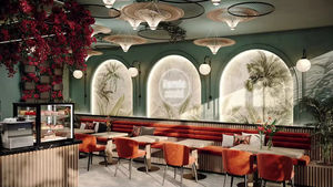 Diseño Interior Personalizado Retro para Cafetería y Pastelería, Vitrinas a Medida, Servicio Integral de Equipamiento para Espacios Comerciales - Product Image 6