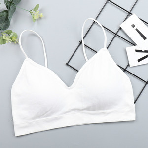 High Elastic <b>Bra</b> Women Gathering Bralette Push up <b>Bra</b> Summer Anti-light Korean Style Wild <b>Bra</b> Tube Top Sexy No Rims Lingerie - Product Image 4