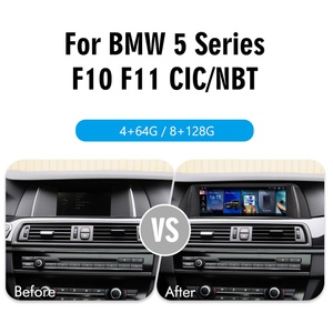 NaviHua Radio de Coche Android de 10.25 Pulgadas para BMW Serie 5 F10 NBT CIC, Sistema Multimedia con Carplay, Navegación, Actualización de Monitor - Product Image 4