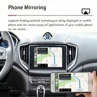 Kit de rétrofit GPS sans fil CarPlay et Android Auto avec caméra de recul pour Maserati Ghibli Quattroporte 2014-2016