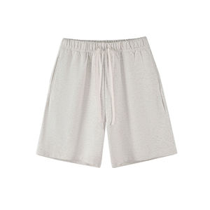 กางเกงสเวตเตอร์ผ้าคอตตอนสำหรับผู้ชายกางเกงขาสั้นแนวสตรีทสวมใส่สบายสำหรับใส่ในฤดูร้อน - Product Image 1