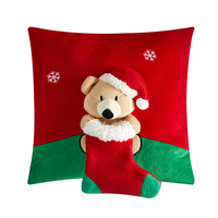 Benutzer definierte Multi-Form Polyester Plüsch Weihnachts bezüge Soft Cosy Home Decor Sofa Stuhl Sitzkissen