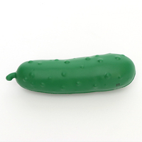 Nouveauté : Concombre anti-stress en mousse PU à logo personnalisé, à remontée lente, idéal pour la promotion