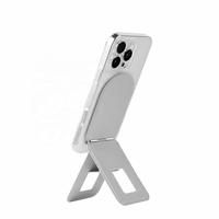 Support magnétique pour téléphone, trépied de poche ultra-fin pliable, support de bureau réglable pour les selfies, le streaming en direct et les appels vidéo
