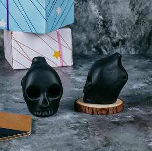 Fischietto della Morte Azteco, Strumento Maya in Ceramica Smaltata con <span class=keywords><strong>Suono</strong></span> Spaventoso a Forma di Teschio, Giocattolo per Scherzi, Accessorio Horror per Feste di Halloween - Product Image 2