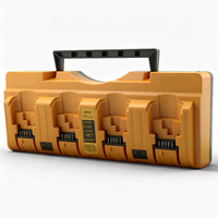Pour chargeur multiple rapide DCB104 pour batteries d'outils électriques 18V et 60V