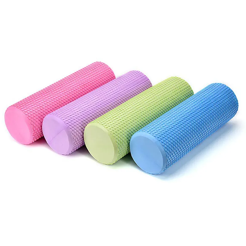 High Density Blue Pilates Sports Yoga Massage EPP Foam Sports Relax Roller Body Muscle Massage Sit and Stretch