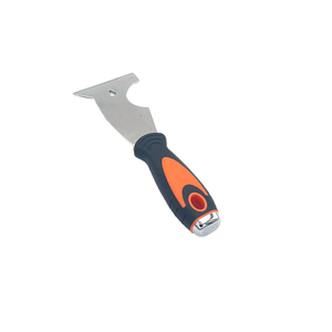 Raschietto Multiuso Professionale da 3 Pollici in Acciaio al Carbonio per <span class=keywords><strong>Pittori</strong></span> con Pulitore per <span class=keywords><strong>Rulli</strong></span>, Estrattore di Chiodi e Apribottiglie con Estremità a Martello - Product Image 1