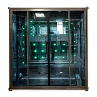 Vente directe usine : Cabine de douche vapeur humide avec baignoire et massage par jets