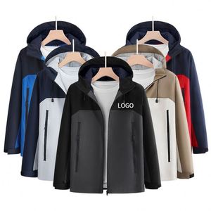 2025 Style Hooded Oversized Jacket Unisex <b>Warm</b> Spring <b>Waterproof</b> Mountaineering Outdoor Sports Windbreaker Heavy Duty Coat - Product Image 3