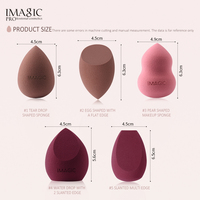 Éponge de maquillage pour le visage de haute qualité, éponge à fond de teint, éponge de beauté pour femmes, vente en gros, sans latex