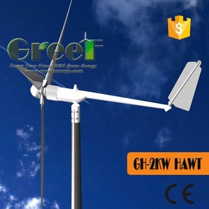 Sistema Híbrido Solar Eólico de 2KW para Conexión a la Red Eléctrica en Techos Residenciales - Product Image 2