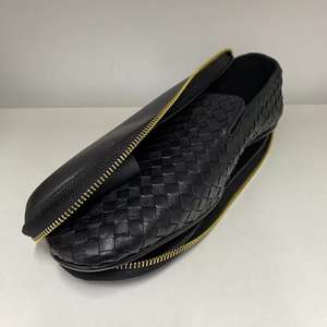 Zapatos de Hombre de Piel de Becerro de Primera Calidad, Tallas Grandes 38-48, Mocasines Trenzados de Lujo, Pantuflas Reversibles, Personalización de Logotipo - Product Image 4