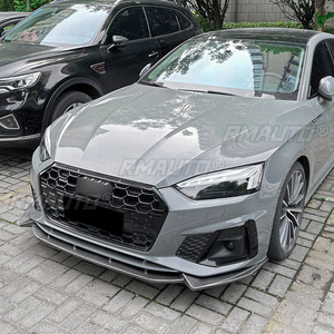 สำหรับ Audi A5 Sline S5 8W6 2021+ ชุดแต่งกันชนหน้า สปลิตเตอร์ลิปดิฟฟิวเซอร์ สปอยเลอร์กันชนหน้า ฝาครอบป้องกัน อุปกรณ์เสริม - Product Image 3