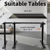Bureau debout moderne extensible en métal réglable avec roulettes pour la maison et les petits espaces, table pour ordinateur portable