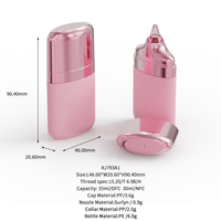 Flacon vide de luxe Choebe 30ml 30g mat avec buse pour fond de teint et crème solaire