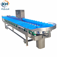 Machine de tri et de calibrage du poids des fruits et légumes pour tomates, avocats, olives et carottes