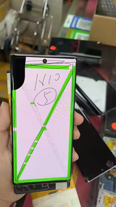 <span class=keywords><strong>Kit</strong></span> pratique de réparation LCD original pour Sam S20/S20u/S21 Plus, avec verre fissuré et cadre central d'origine - Product Image 4