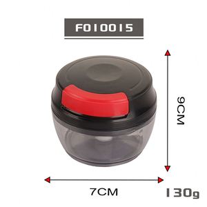 Nouvelle mini hachoir à ail manuel en plastique - Outil de cuisine multifonction pour presser et couper l'ail - Product Image 6