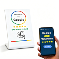 Tarjeta NFC Personalizada de PVC con Soporte, Tarjeta Inteligente sin Contacto, Código QR, Mini Etiqueta para Pagos Comerciales, Gestión de Reputación, Tiktok