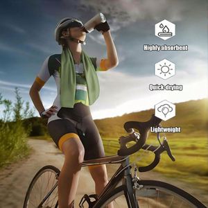 Serviette de sport en microfibre à séchage rapide - Très absorbante et anti-transpiration, idéale pour le fitness en plein air et la randonnée - Product Image 5