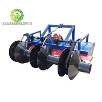 Máquina para Surcar y Cavar Zanjas - Formadora de Surcos de Alta Productividad Suspendida por Tractor con Componentes Centrales de Engranajes y Rodamientos