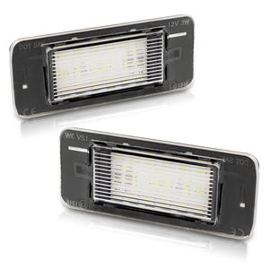 Feux de plaque d'immatriculation de voiture LED Canbus 12v 18SMD LED pour O-pel A-<span class=keywords><strong>stra</strong></span> - Product Image 1