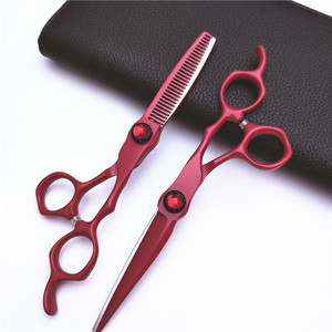 Tijeras de Peluquería Inoue de Acero Inoxidable con Hoja Afilada, Tijeras de Entresacar con Mango Mediano, Herramientas Profesionales para Barbería - Product Image 5