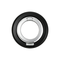 Support de téléphone magnétique rotatif à 360°, pliable, réglable, avec béquille métallique double face, multicolores, logo personnalisé KR464