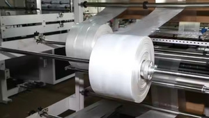 Nouvelle machine de <span class=keywords><strong>d</strong></span>écoupe et de soudure automatique à grande vitesse série <span class=keywords><strong>Elight</strong></span> GFQ pour sacs en plastique PE double couche à quatre lignes (sacs shopping/T-shirts) - Product Image 6