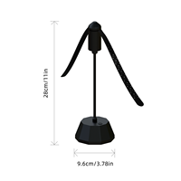 Ventilateur pliable anti-mouches, rechargeable, silencieux, pour la protection des aliments, pour pique-nique en plein air et camping