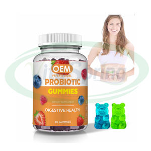 VitaSpring Gommes probiotiques pour femmes Supplément pour la santé digestive Équilibre Soutien immunitaire Gommes probiotiques - Product Image 1