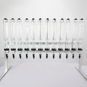 Thiết kế mới Treo Tường 12 đầu nước hoa Máy bán hàng tự động nước hoa Máy chiết rót nước hoa thanh