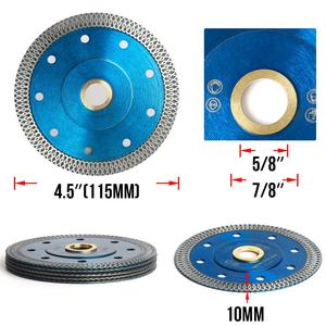 ใบเลื่อยตัดกระเบื้องเซรามิกขนาด 115 มม. สำหรับตัดหินอ่อนและคอนกรีต - Product Image 3