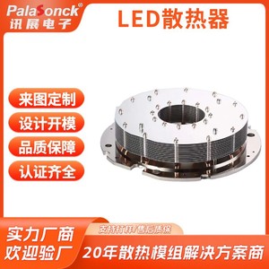ฮีทซิงค์ LED 1000W แบบมีครีบระบายความร้อน พร้อมท่อระบายความร้อนแบบเชื่อม สำหรับไฟพาร์บนเวที - Product Image 2