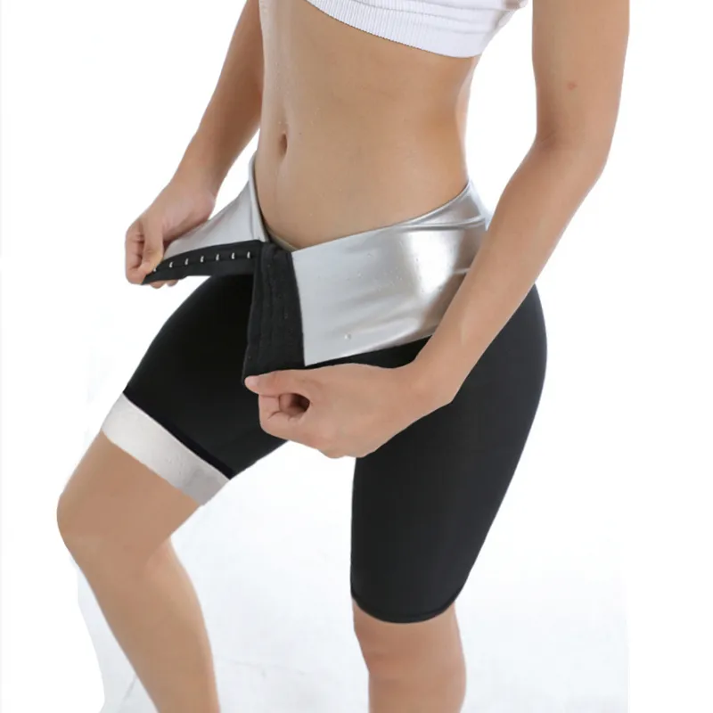 Commerci all'ingrosso sudore controllo della pancia Spandex pantaloni attillati Panty Legging Body Suit corsetto Body vita Trainer Shaper per le donne
