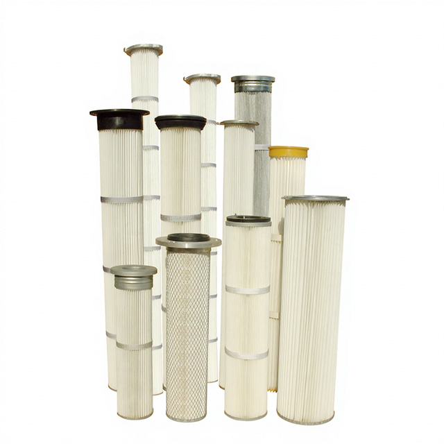 FORST Custom Cement Industrial Bag Filter Cartridge Spun Bond Polyester Pleated Air Filter