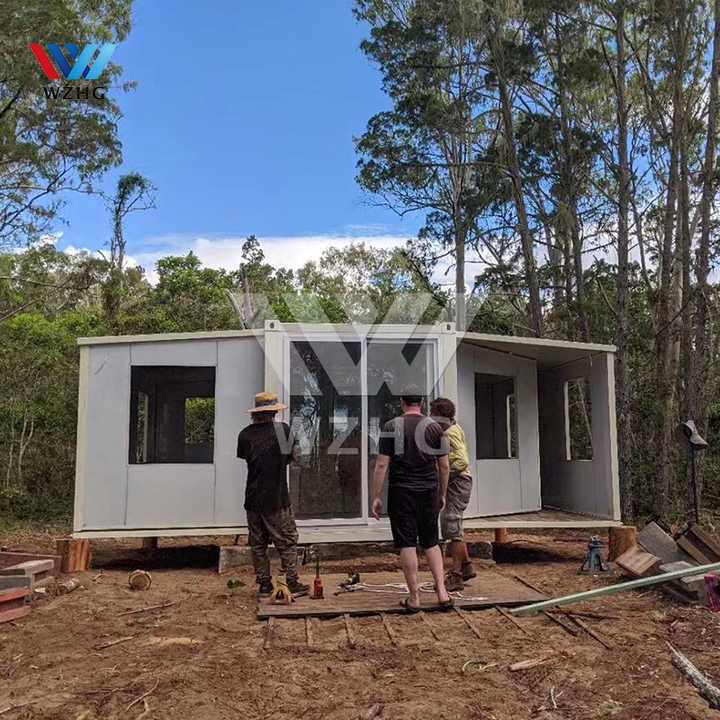 Customise Interior 20ft 40ft Prefab Expandable Container House