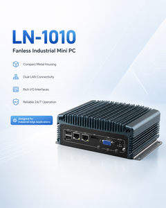 Computadora Industrial Integrada con Doble LAN, 2 COM, USB, HD, VGA, Compatible con Windows y <span class=keywords><strong>Linux</strong></span> para Control de Máquinas - Product Image 1