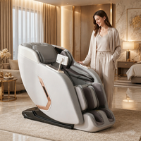 Sillón de Masaje Inteligente Zhouqi con Carga Inalámbrica y Control Remoto con Pantalla Táctil para Sala de Estar Moderna, Comodidad Premium