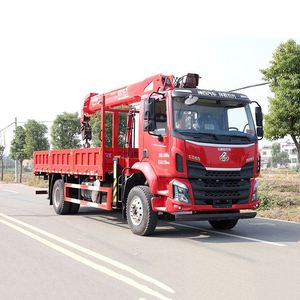 Dongfeng Truck Mounted Crane 8T Telescopic <b>Boom</b> Version Factory Wholesale Robust Structure and Versatile Use for Construction - Product Image 4