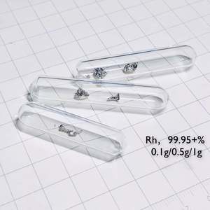 0.1g 99,99% Rh Rhodium Crystal-Élément pur 45 Échantillon - Product Image 2