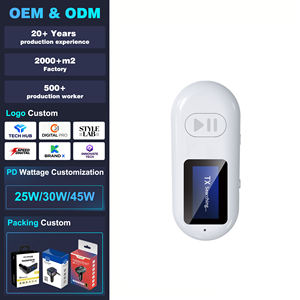 AUX 3.5 มม. Air Fly Pro บลูทูธ ไร้สาย เครื่องส่งสัญญาณเสียงและ<span class=keywords><strong>ต</strong></span>ัวรับสัญญาณ สำหรับ Air Pods สูงสุด 2 ชุ<span class=keywords><strong>ด</strong></span> หูฟังไร้สาย ทีวี <span class=keywords><strong>ไอ</strong></span><span class=keywords><strong>แพ</strong></span><span class=keywords><strong>ด</strong></span> แท็บเล็ต - Product Image 1