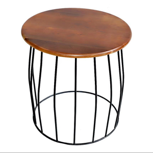 โต๊ะกาแฟไม้เนื้อแข็งทำด้วยมือสำหรับบ้านขนาดเล็กหรืออพาร์ทเมนต์ตกแต่งพิเศษห้องนั่งเล่นเฟอร์นิเจอร์ใหม่ราคาขายส่ง - Product Image 1