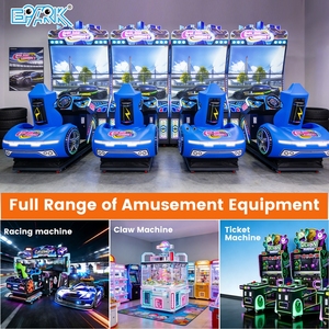 Máquina de Juego de Carreras FEC para Niños y Adultos, Simulador de Carreras de Autos, Videojuego Arcade que Funciona con Monedas - Product Image 3