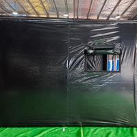 Tente de golf gonflable portable, mini simulateur de golf, cage de simulation, tente pop-up pour l'entraînement au golf en extérieur et en intérieur