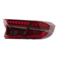 Nouvel ensemble de feux arrière LED modifiés 12V 60W 6000K 5000 Lumens avec clignotant et frein pour Accord 10e génération 2018-Présent, garantie 1 an