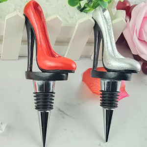 High Heel And Globe Wine Bottle Stopper Resin <b>Sealing</b> Creative Bottle Stopper For Wine Bottles - Product Image 2